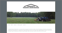 Desktop Screenshot of camaratapropertymaintenance.com
